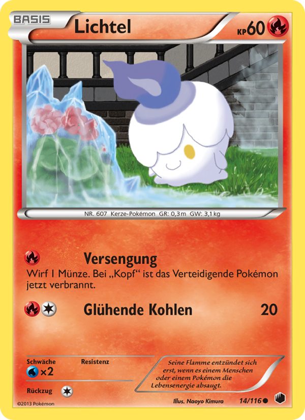 Lichtel 14 — Plasma Freeze (German Pokémon TCG card)