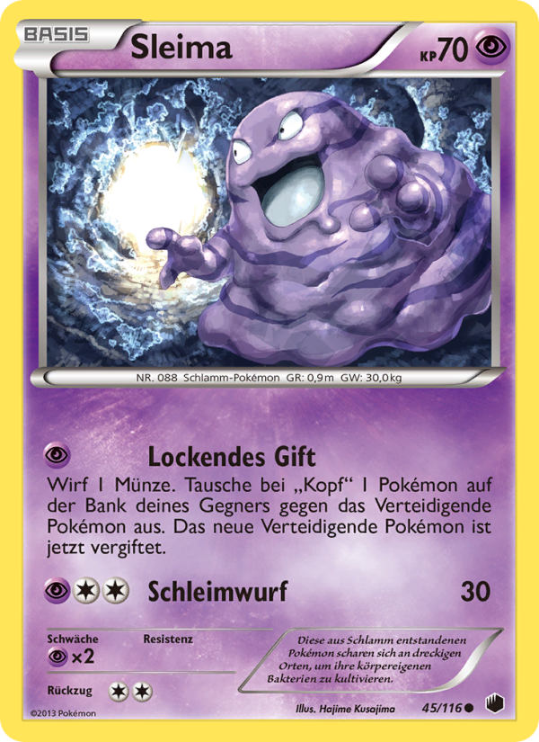 Sleima 45 — Plasma Freeze (German Pokémon TCG card)