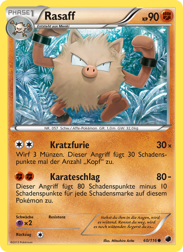 Rasaff 60 — Plasma Freeze (German Pokémon TCG card)