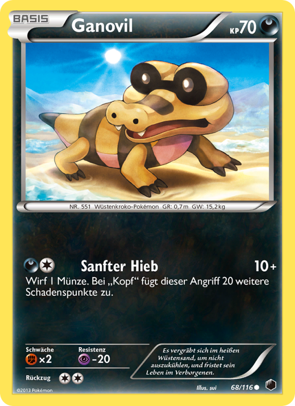 Ganovil 68 — Plasma Freeze (German Pokémon TCG card)