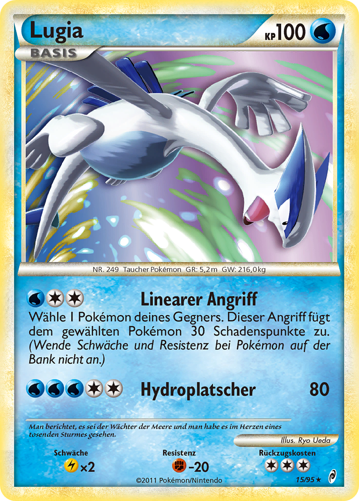 Lugia 15 — Call of Legends (German Pokémon TCG card)