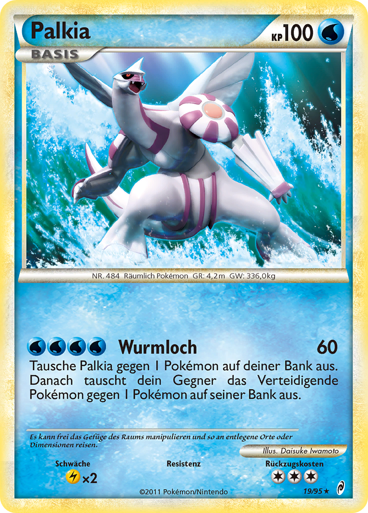Palkia 19 — Call of Legends (German Pokémon TCG card)