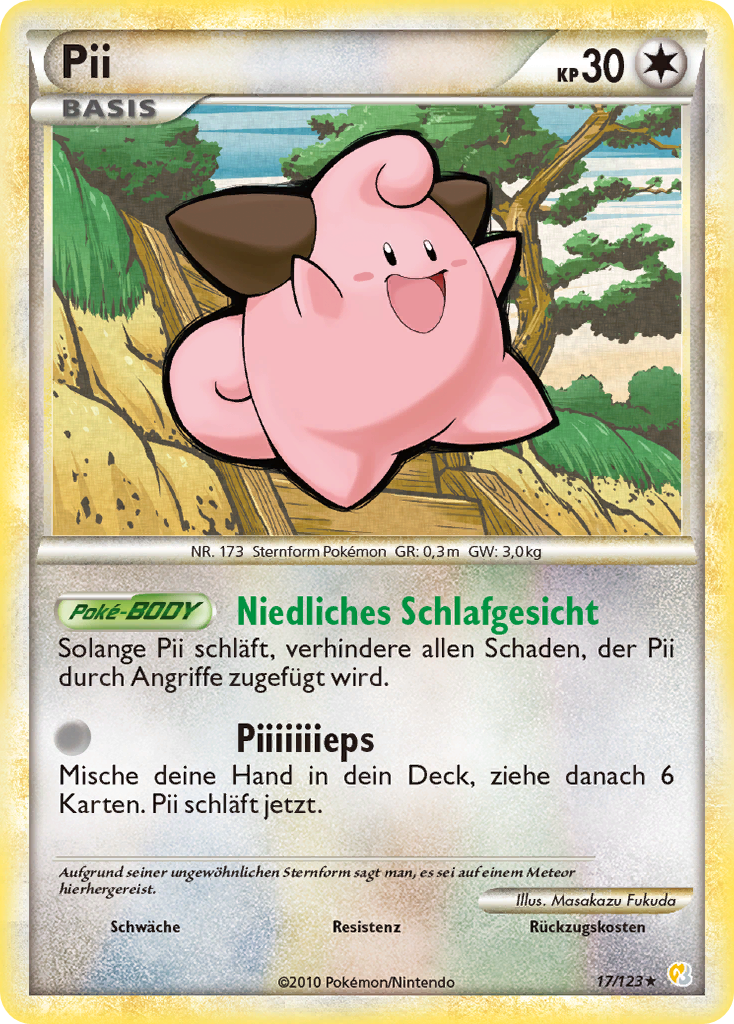 Pii 24 — Call of Legends (German Pokémon TCG card)