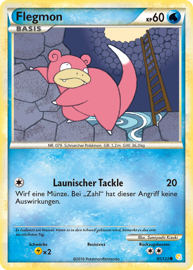 Flegmon 70 — Call of Legends (German Pokémon TCG card)