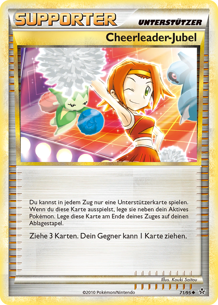 Cheerleader-Jubel 76 — Call of Legends (German Pokémon TCG card)