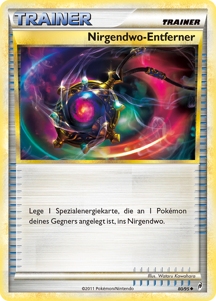 Nirgendwo-Entferner 80 — Call of Legends (German Pokémon TCG card)