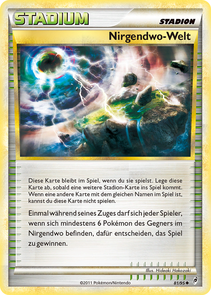 Nirgendwo-Welt 81 — Call of Legends (German Pokémon TCG card)