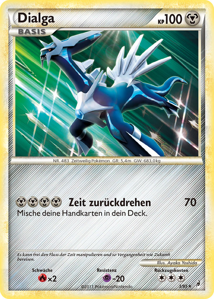 Dialga SL2 — Call of Legends (German Pokémon TCG card)