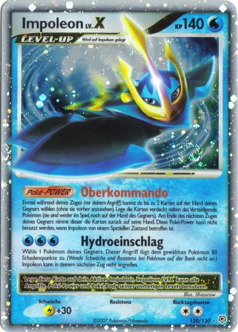 Impoleon 120 — Diamond & Pearl (German Pokémon TCG card)
