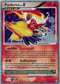 Panferno 121 — Diamond & Pearl (German Pokémon TCG card)