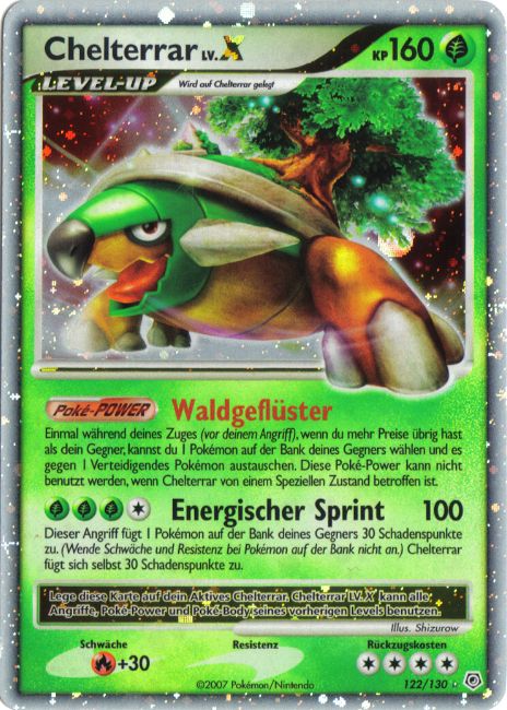 Chelterrar 122 — Diamond & Pearl (German Pokémon TCG card)