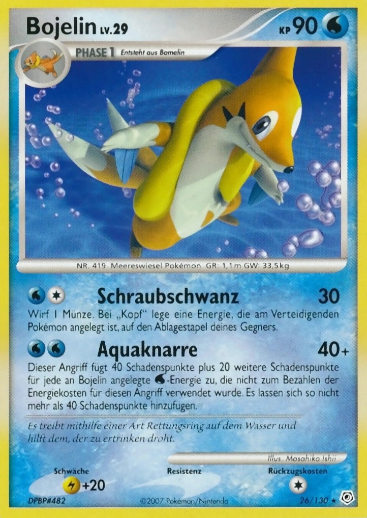 Bojelin 26 — Diamond & Pearl (German Pokémon TCG card)