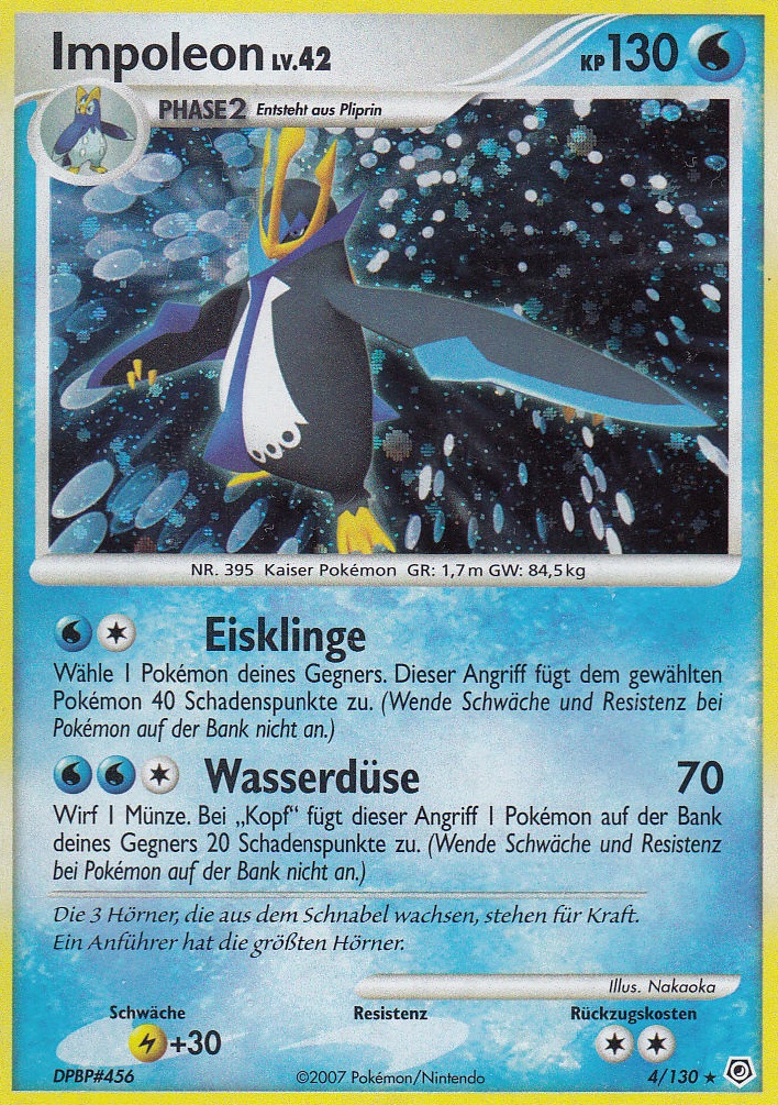 Impoleon 4 — Diamond & Pearl (German Pokémon TCG card)