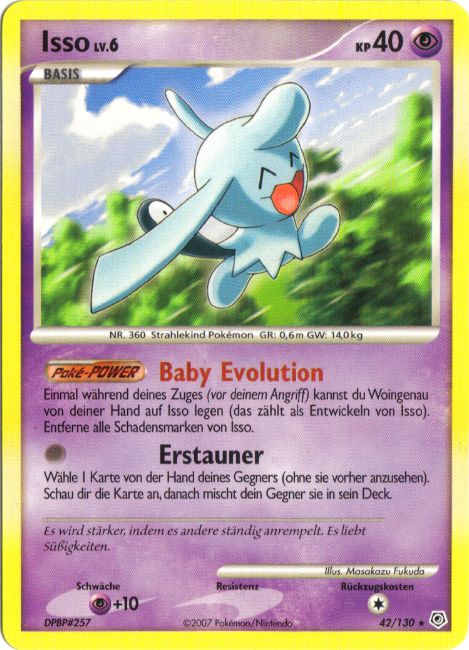Isso 42 — Diamond & Pearl (German Pokémon TCG card)