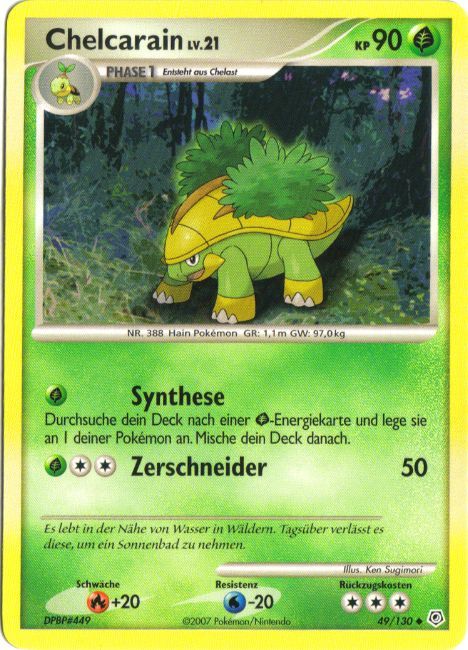 Chelcarain 49 — Diamond & Pearl (German Pokémon TCG card)