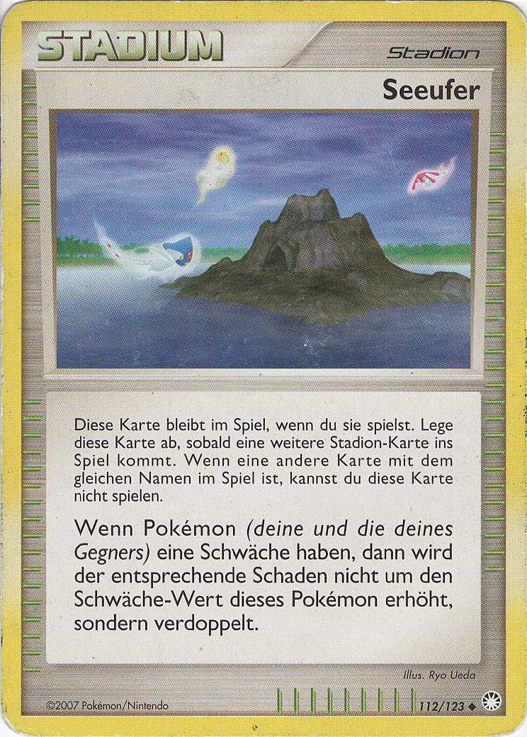 Seeufer 112 — Mysterious Treasures (German Pokémon TCG card)