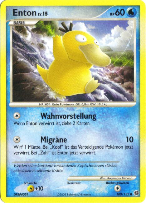 Enton 100 — Secret Wonders (German Pokémon TCG card)