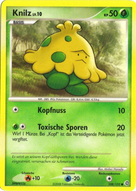 Knilz 108 — Secret Wonders (German Pokémon TCG card)