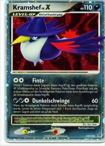 Kramshef 132 — Secret Wonders (German Pokémon TCG card)