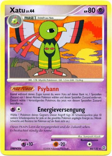 Xatu 44 — Secret Wonders (German Pokémon TCG card)
