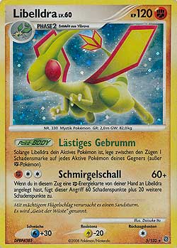 Libelldra 5 — Secret Wonders (German Pokémon TCG card)