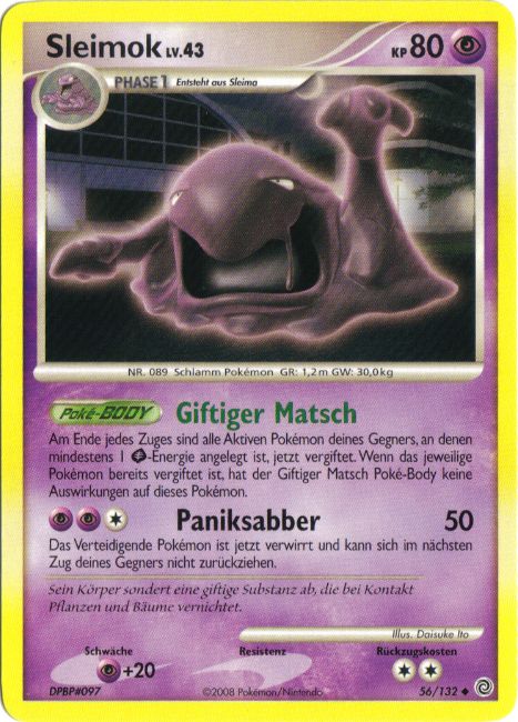 Sleimok 56 — Secret Wonders (German Pokémon TCG card)