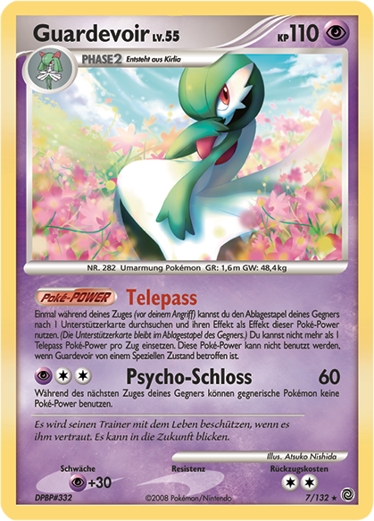 Guardevoir 7 — Secret Wonders (German Pokémon TCG card)