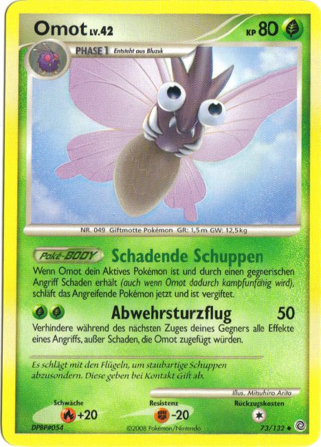 Omot 73 — Secret Wonders (German Pokémon TCG card)