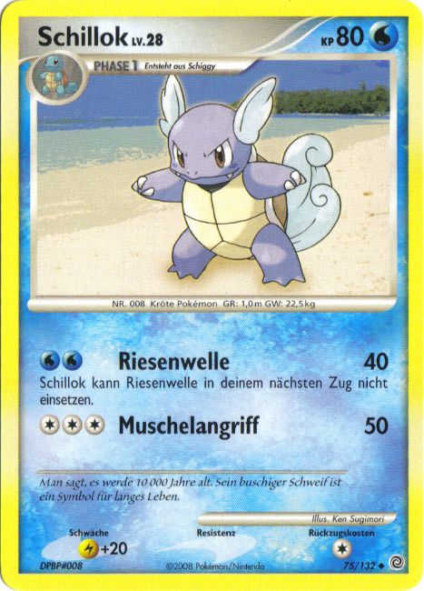 Schillok 75 — Secret Wonders (German Pokémon TCG card)