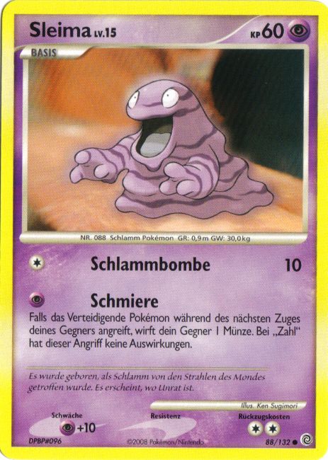 Sleima 88 — Secret Wonders (German Pokémon TCG card)
