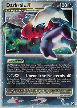 Darkrai 104 — Great Encounters (German Pokémon TCG card)