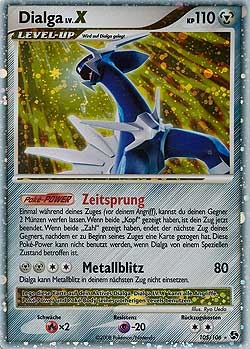 Dialga 105 — Great Encounters (German Pokémon TCG card)