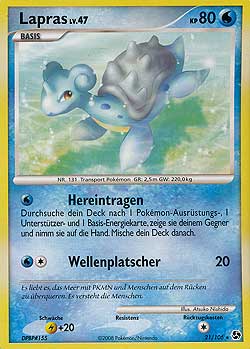Lapras 21 — Great Encounters (German Pokémon TCG card)