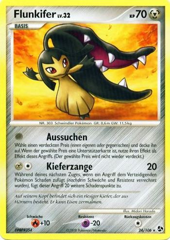 Flunkifer 24 — Great Encounters (German Pokémon TCG card)