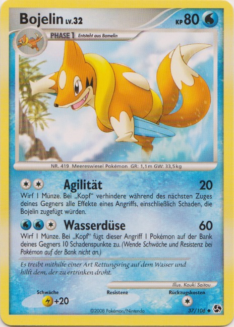 Bojelin 37 — Great Encounters (German Pokémon TCG card)