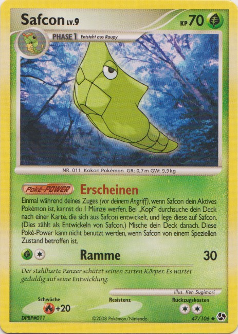 Safcon 47 — Great Encounters (German Pokémon TCG card)