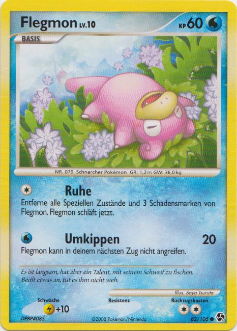 Flegmon 82 — Great Encounters (German Pokémon TCG card)