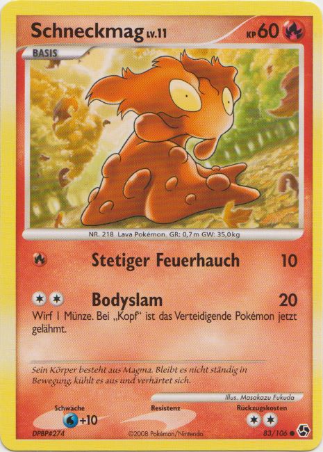 Schneckmag 83 — Great Encounters (German Pokémon TCG card)