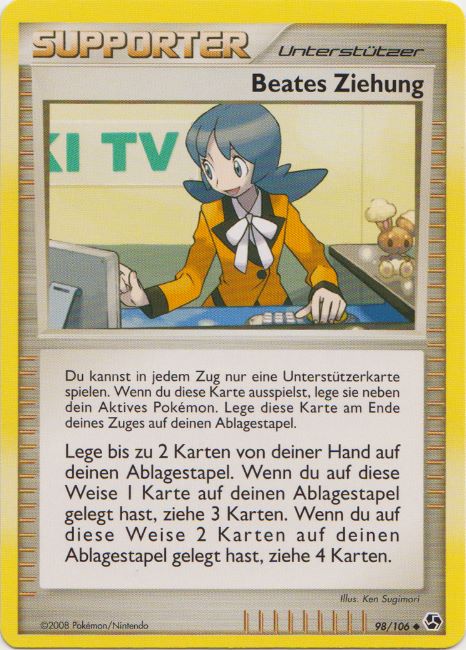 Beates Ziehung 98 — Great Encounters (German Pokémon TCG card)