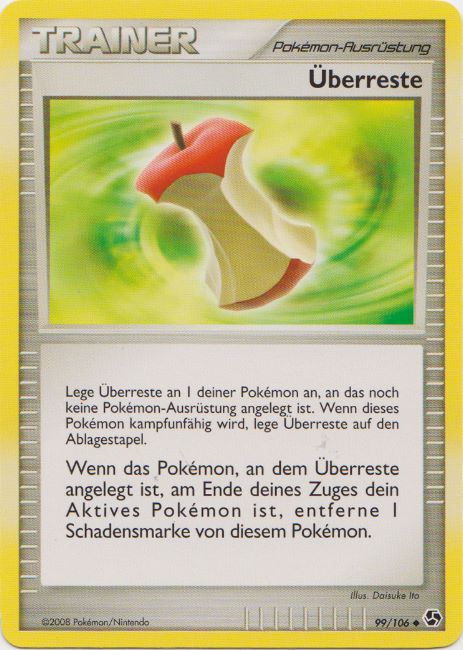 Überreste 99 — Great Encounters (German Pokémon TCG card)