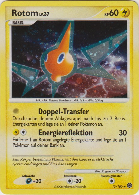 Rotom 13 — Majestic Dawn (German Pokémon TCG card)