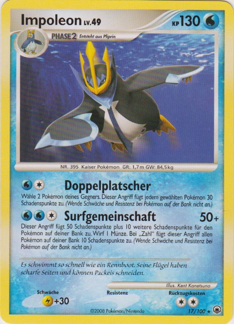 Impoleon 17 — Majestic Dawn (German Pokémon TCG card)