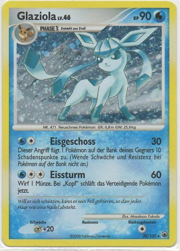 Glaziola 20 — Majestic Dawn (German Pokémon TCG card)