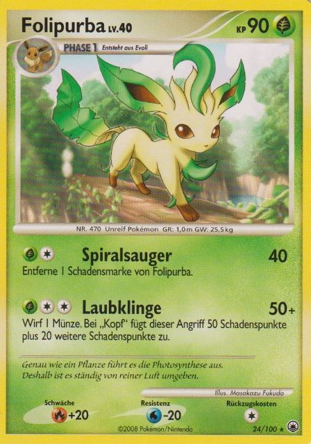 Folipurba 24 — Majestic Dawn (German Pokémon TCG card)