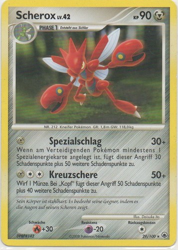 Scherox 29 — Majestic Dawn (German Pokémon TCG card)