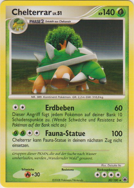 Chelterrar 30 — Majestic Dawn (German Pokémon TCG card)