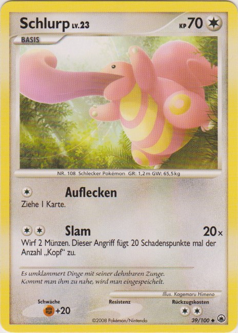 Schlurp 39 — Majestic Dawn (German Pokémon TCG card)