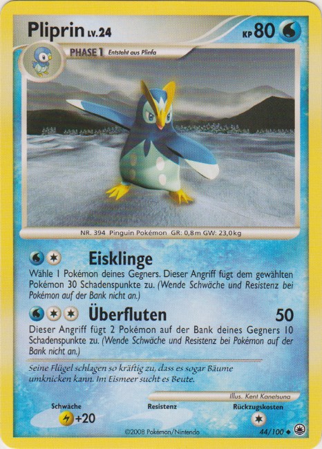 Pliprin 44 — Majestic Dawn (German Pokémon TCG card)