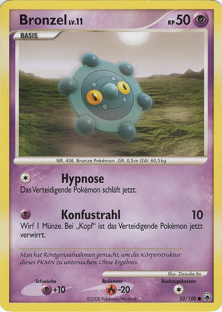 Bronzel 52 — Majestic Dawn (German Pokémon TCG card)