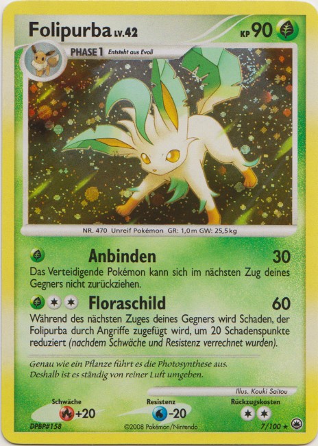 Folipurba 7 — Majestic Dawn (German Pokémon TCG card)